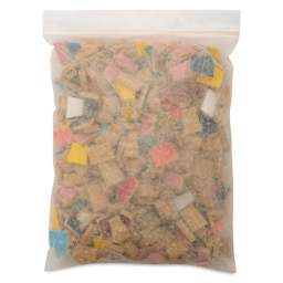 Mosaic Mercantile Crafter’s Cut Ceramic Mosaic Tiles - Irregular Shapes, 3 lb, in packaging