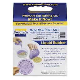 Smooth-On Mold Star 16 Fast, 16 oz - front of packaging