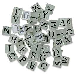 Diamond Tech Mosaic Mercantile Alphabet Tiles