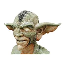 Smooth-On Ecoflex 00-30 Silicone - Finished Gargoyle Mask made from Ecoflex Silicone