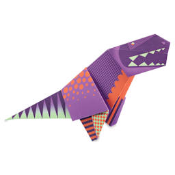 Djeco Origami Kit - Finished T-Rex from Dinosaur Kit