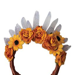 Worbla Crystal Art Moldable Plastic Pellets - Finished translucent crystal spikes on headdress (not included)
