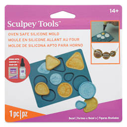 Sculpey Oven Safe Silicone Bezel Mold - front of packaging