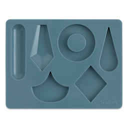 Sculpey Oven Safe Silicone Geometric Jewelry Mold