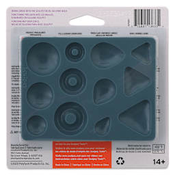 Sculpey Silicone Mold - Cabochon (Back of packaging)