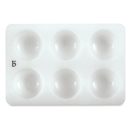 Bramble Berry Silicone Mold - Top view of 6 Dome Silicone Mold