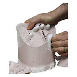 The Monster Makers Monster Gel - Finished cast hand being pulled out of mold