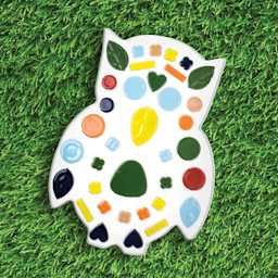 Diamond Tech Stepping Stone Mold - Sample Artwork, Owl