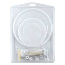 Colorberry Tiered Tray Silicone Molds - Set of 3 - back of packaging