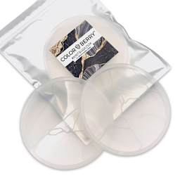 Colorberry Silicone Molds - Kintsugi, Pkg of 2 (two molds outside package, one in package)