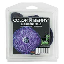 Colorberry Silicone Mold - Geode (Front of packaging)