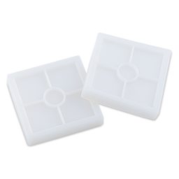 Colorberry Coaster Silicone Mold Set - Square, Pkg of 2