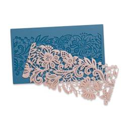 Sculpey Oven Safe Lace Mold (mold with an example of the lace)