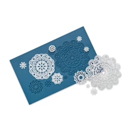 Sculpey Oven Safe Mandala Mold (mold with examples of the mandalas)