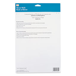 Plaid Mod Podge Resin Molds - Silicone Frame, back of packaging