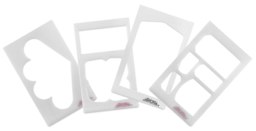 Arnold Grummer's Template Collections - Assortment of 4 Medium Templates
