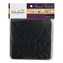 Cedar Canyon Rubbing Plates - Front view of package of Forest Friends design plates