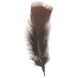 Plumage Feathers, 0.5 oz Pkg, Brown