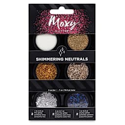 American Crafts Moxy Glitter Pot Sets