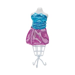 Creativity for Kids Fashion Studio Kit - Example of dress on dress form