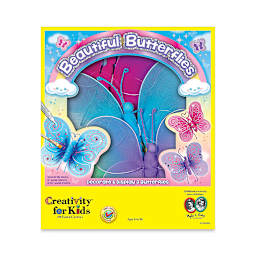 Creativity for Kids Beautiful Butterflies Kit - Front of package