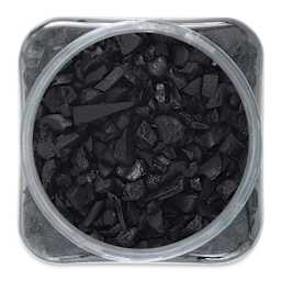 Darice Glass Chips - Black, 500 g