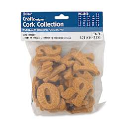 Darice Cork Letters