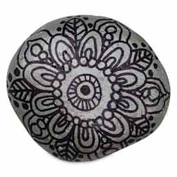 Creativity Street Craft Rocks - Mandala painted rock