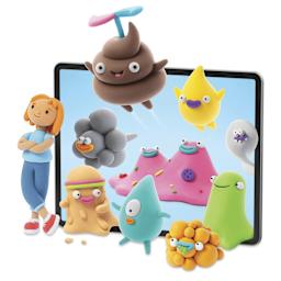 Fat Brain Toys Hey Clay Kit - Poop Oops