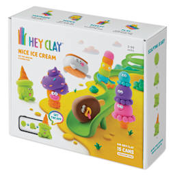 Fat Brain Toys Hey Clay Kit - Nice Ice Cream front of packaging