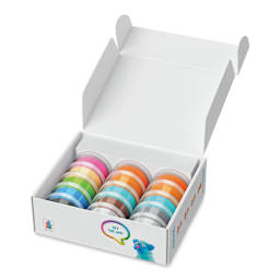 Fat Brain Toys Hey Clay Kit - Dog Story contents within packaging