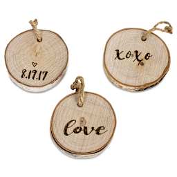 Walnut Hollow Wood Slice Ornaments