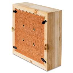 SuperMoss Living Frame - Back of frame showing drain holes