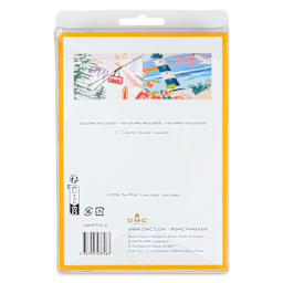 DMC Tapestry Wool - Simply White, 8 m, Pkg of 12 back of packaging