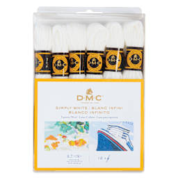 DMC Tapestry Wool - Simply White, 8 m, Pkg of 12 front of packaging