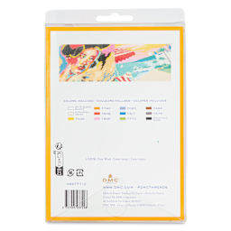 DMC Tapestry Wool Thread - Classics Collection, 8 m, Set of 12 back of packaging