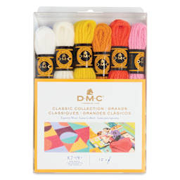 DMC Tapestry Wool - Classics Collection, 8 m, Set of 12 front of packaging