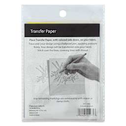Janlynn Transfer Paper - 8-1/2" x 11", Pkg of 4 - back of packaging