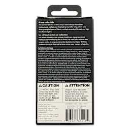 Gingher Stork Embroidery Scissors - Chrome, 3-1/2" - back of packaging