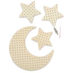 Cross Stitch Style Big Stitch DIY Wall Art Sets