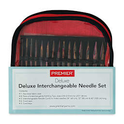 Premier Yarn Deluxe Birchwood Interchangeable Knitting Needle Set