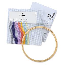 DMC Stitch Kit - Hello Baby (Kit contents)