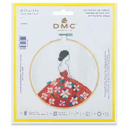 DMC Stitch Kit - Front view of Carmen design package