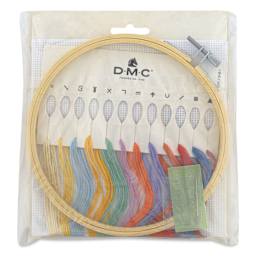 DMC Stitch Kit - London back of packaging