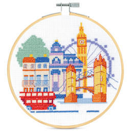 DMC Stitch Kit - London finished