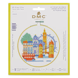DMC Stitch Kit - London front of packaging