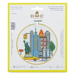 DMC Stitch Kit - New York front of packaging