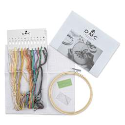 DMC Stitch Kit - Paris contents