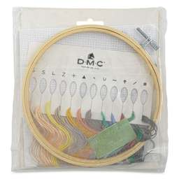 DMC Stitch Kit - Paris back of packaging