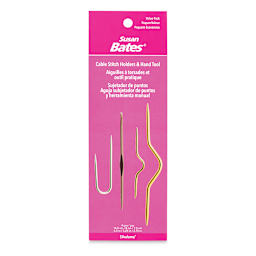 Susan Bates Cable Stitch Holders and Handi Tool Set, front of package shown